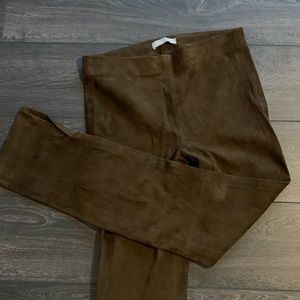 VINCE * STREACH-SUEDE SPLINT HEM